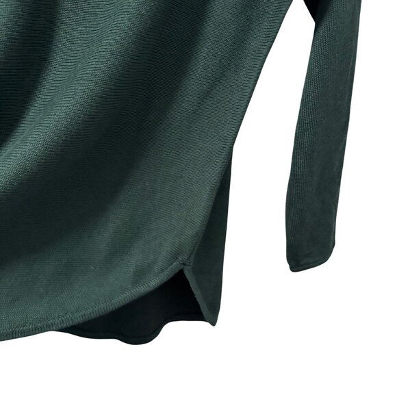 Michael Kors Dark Green Long Sleeve Knit Sweater Sz Small pullover sweater - Picture 8 of 12